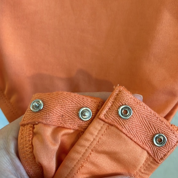 ❗️last call Superdown Taryn Asymmetric Bodysuit in Orange - Picture 8 of 11